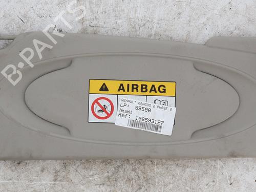 Used Right sun visor Right sun visor RENAULT KANGOO Express (FW0/1_) 1.5 dCi 110 (FW06, FW12) (110 hp) 26944437 26944437