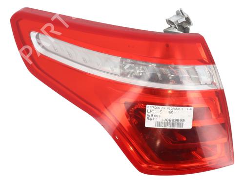 Used Left taillight Left taillight CITROËN C4 Picasso I MPV (UD_) 1.6 HDi (109 hp) 27161666 27161666