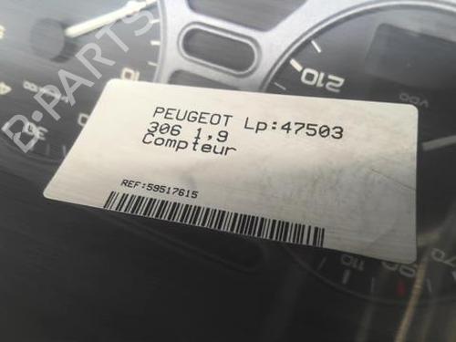 Instrument cluster PEUGEOT 306 Hatchback (7A, 7C, N3, N5) 1.9 D | BP20368517C47 