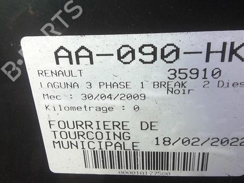 Instrument cluster RENAULT LAGUNA III Grandtour (KT0/1) 2.0 dCi (KT01, KT08, KT09, KT0K, KT12, KT1D, KT1W) | BP21597036C47 