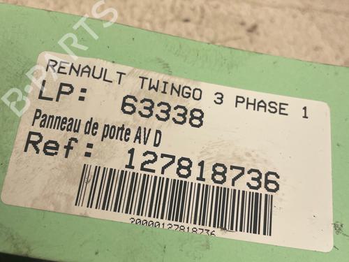 Front right panel RENAULT TWINGO III (BCM_, BCA_)  | BP36512095C59  - Image 5