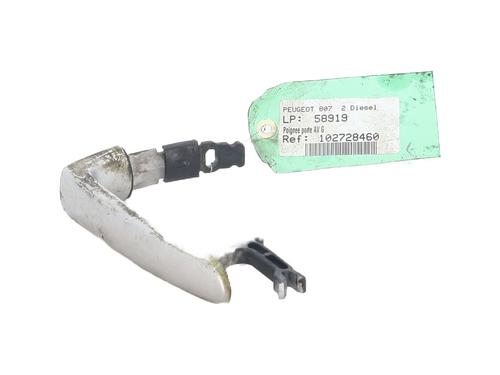 Used Front left exterior door handle PEUGEOT 807 (EB_) 2.0 HDi (120 hp) 24322012