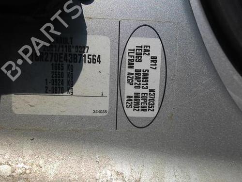 Rear left door window RENAULT CLIO III (BR0/1, CR0/1) 1.5 dCi (C/BR0G, C/BR1G) | BP29292326C20 