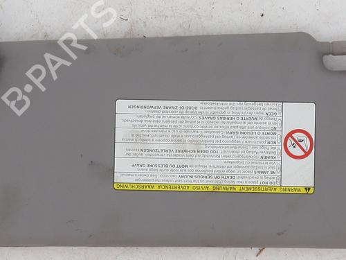 Used Right sun visor Right sun visor TOYOTA YARIS (_P9_) 1.4 D-4D (NLP90_, NLP90R) (90 hp) 21583210 21583210