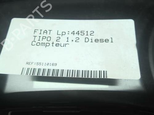 Used Instrument cluster FIAT TIPO Saloon (356_, 357_) 1.3 D (356SXB1A, 356SXH1A, 356SXD1A) (95 hp) 21798326