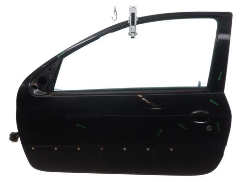 Used Left front door PEUGEOT 206 Hatchback (2A/C) 1.4 HDi eco 70 (68 hp) 25844585