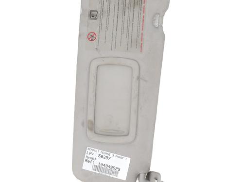 Used Right sun visor RENAULT MEGANE III Hatchback (BZ0/1_, B3_) 1.5 dCi (86 hp) 25701779