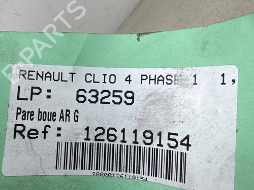 Cava de roda Cava de roda RENAULT CLIO IV (BH_) 1.5 dCi 75 (75 hp) 35939765 35939765