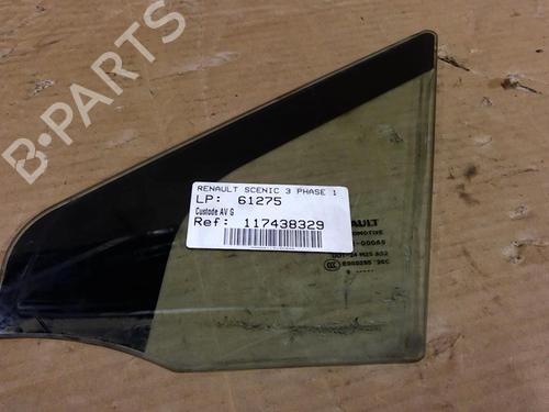 Venstre foran trekantet rude RENAULT SCÉNIC III (JZ0/1_) 1.5 dCi (110 hp) 30823783