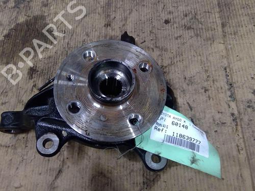 Used Left front steering knuckle TOYOTA AYGO X (_B7_) 1.0 VVT-i (KGB70) (72 hp) 31878568