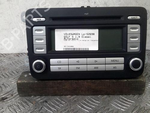 radio-vw-golf-v-1k1-19-tdi-nt-2003-2004-2005-2006-2007-2008-2009-2010-21812250 main image