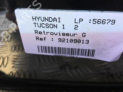 Left mirror HYUNDAI TUCSON (JM) 2.0 CRDi All-wheel Drive | BP20350522C26 