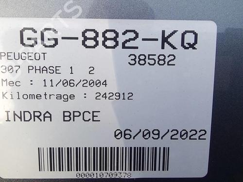 Commande Chauffage PEUGEOT 307 (3A/C) 2.0 HDi 90 | BP21816909I5 