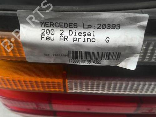 Used Left taillight MERCEDES-BENZ 124 Saloon (W124) 200 D (124.120) (75 hp) 21998894