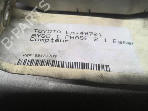 Instrument cluster TOYOTA AYGO (_B1_) 1.0 (KGB10_, KGB10R) | BP20360594C47 
