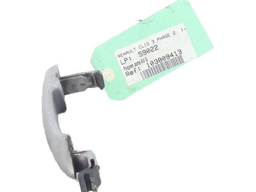 Used Front left exterior door handle RENAULT CLIO III (BR0/1, CR0/1) 1.5 dCi (75 hp) 24816870