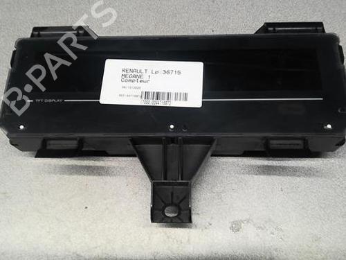 Used Instrument cluster RENAULT GRAND SCÉNIC III (JZ0/1_) 1.6 16V (JZ0U) (109 hp) 21663448