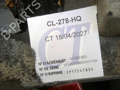 Rear left exterior door handle PEUGEOT 206 SW (2E/K) 2.0 HDi | BP29143331C130 