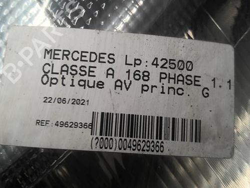 Left headlight MERCEDES-BENZ A-CLASS (W168) A 170 CDI (168.008) | BP22003142C28 