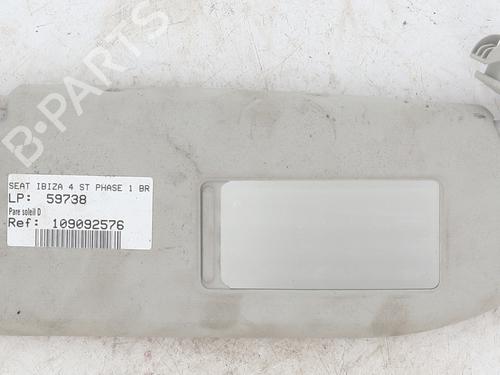 Right sun visor SEAT IBIZA IV ST (6J8, 6P8) 1.2 TDI | BP27601995I2 