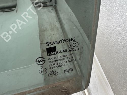 Used Rear left door window Rear left door window SSANGYONG RODIUS I [2005-2026] 36365105 36365105
