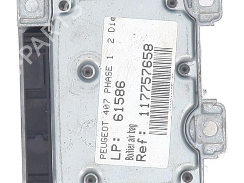 Airbag styreenhed PEUGEOT 407 (6D_) 2.0 HDi 135 (6DRHRH, 6DRHRE, 6DRHRG, 6DRHRJ) (136 hp) 31323364