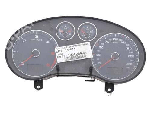 Used Instrument cluster AUDI A3 Sportback (8PA) 2.0 TDI 16V (140 hp) 24183800