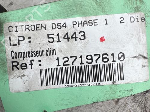 AC compressor CITROËN DS4 (NX_) 2.0 HDi 165 | BP36307186M34  - Image 6