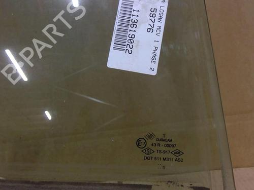 Rear right door window DACIA LOGAN MCV (KS_) 1.5 dCi (KS0K) | BP29840342C21