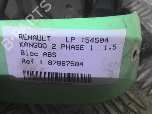 ABS pump RENAULT KANGOO / GRAND KANGOO II (KW0/1_) 1.5 dCi 85 (KW0K, KW0L, KW0B) | BP20351293M43 