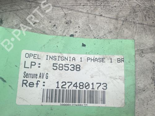 Used Front left lock Front left lock OPEL INSIGNIA A Sports Tourer (G09) 2.0 CDTI (35) (160 hp) 36761183 36761183
