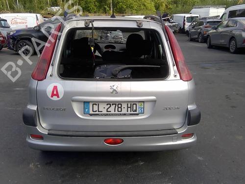Rear left exterior door handle PEUGEOT 206 SW (2E/K) 2.0 HDi | BP29143331C130 