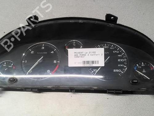 Used Instrument cluster PEUGEOT 406 (8B) 2.0 HDI 90 (90 hp) 21663426