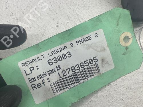 Used Rear windshield wiper arm Rear windshield wiper arm RENAULT LAGUNA III (BT0/1) 1.5 dCi (BT00, BT0A, BT0T, BT1J) (110 hp) 36761229 36761229