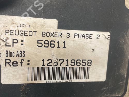 Used ABS pump ABS pump PEUGEOT BOXER Van 2.2 HDi 110 (110 hp) 36656627 36656627