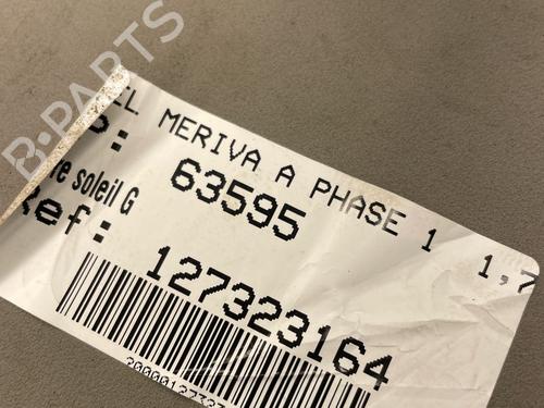 Left sun visor OPEL MERIVA A MPV (X03) 1.7 DTI (E75) | BP36656812I1 - Image 3