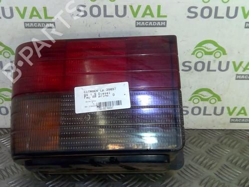 Used Right taillight CITROËN BX (XB-_) 19 D (69 hp) 21816199