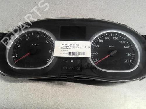 Used Instrument cluster Instrument cluster DACIA DUSTER (HS_) 1.5 dCi (HSMC) (107 hp) 20368766 20368766