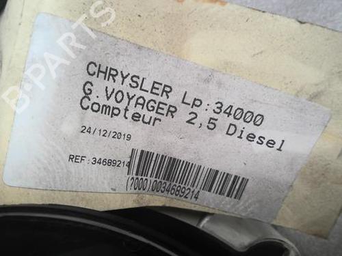 Used Instrument cluster CHRYSLER VOYAGER / GRAND VOYAGER III (GS_, NS_) 2.5 TD (116 hp) 21810109