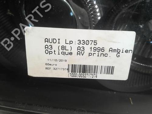 Used Left headlight AUDI A3 (8L1) 1.9 TDI (110 hp) 22001327