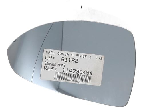 Spiegelglas links für OPEL CORSA D (S07) 1.2 LPG (L08, L68) (80 hp) 30147720