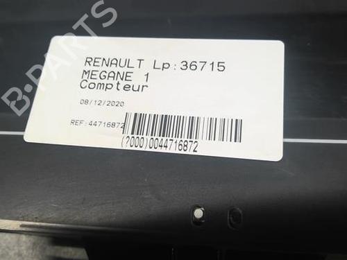 Used Instrument cluster Instrument cluster RENAULT GRAND SCÉNIC III (JZ0/1_) 1.6 16V (JZ0U) (109 hp) 21663448 21663448