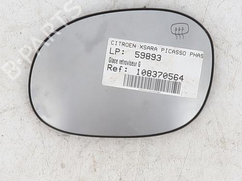 Used Left mirror glass CITROËN XSARA PICASSO (N68) 2.0 HDi (90 hp) 27329944