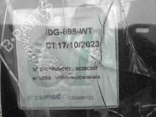 Left rear door PEUGEOT 208 I (CA_, CC_) 1.2 VTI 82 | BP20357090C4