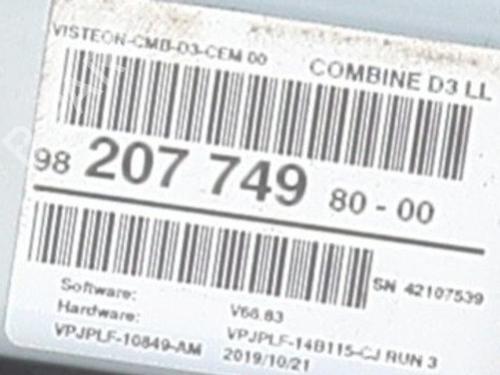 Used Instrument cluster Instrument cluster DS DS 3 / DS 3 CROSSBACK (UR_, UC_, UJ_) 1.5 BlueHDi 130 (UCYHZR) (130 hp) 33632866 33632866