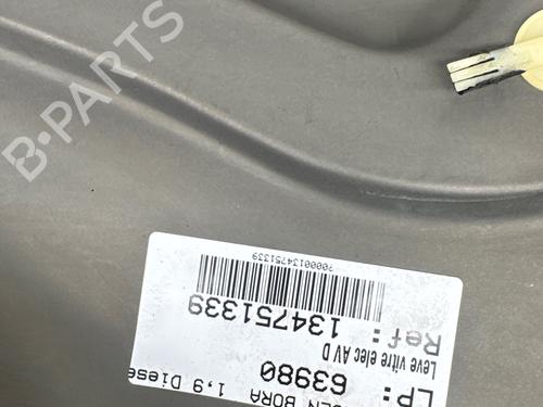 Used Front right window mechanism Front right window mechanism VW BORA I (1J2) 1.9 TDI (101 hp) 40223115 40223115