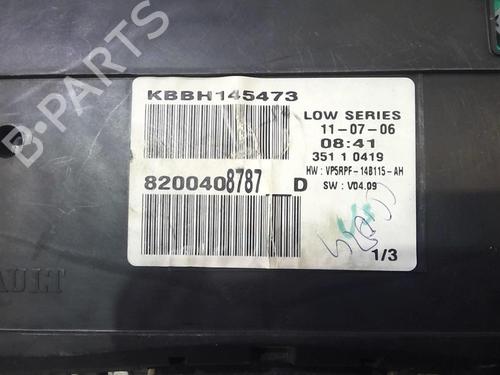 Instrument cluster RENAULT MEGANE II (BM0/1_, CM0/1_) 1.5 dCi (BM1E, CM1E) | BP20357650C47 