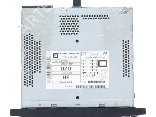 Radio OPEL CORSA D (S07) 1.2 LPG (L08, L68) | BP30823823E6 - Image 3
