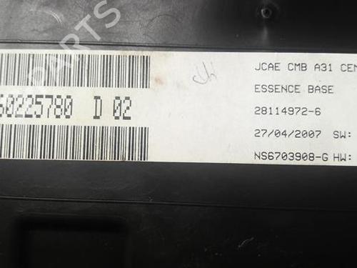 Kombiinstrument CITROËN C2 (JM_) 1.1 (60 hp) 20364006