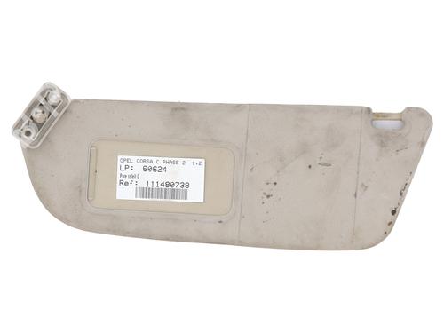 left-sun-visor-opel-corsa-c-x01-2000-2001-2002-2003-2004-2005-2006-2007-2008-2009-28683923 main image